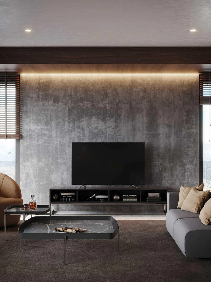 Stylish Club Capri Beistelltisch