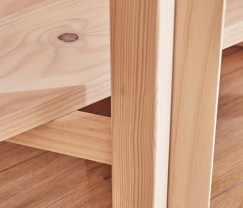 Étagère bibliothèque en bois massif ORI