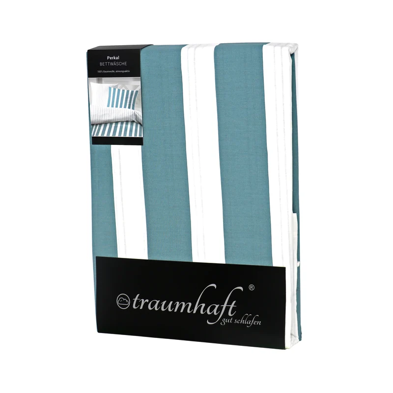 Traumhaft Perkal-Bettwäsche Stripes