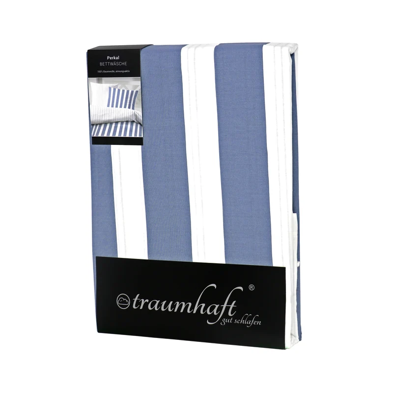 Traumhaft Perkal-Bettwäsche Stripes