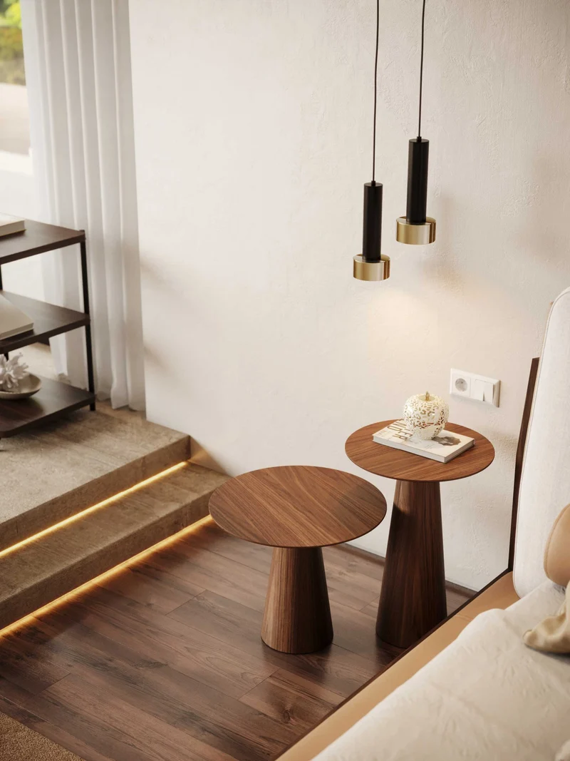 Stylish Club Olivier Low Beistelltisch – Low