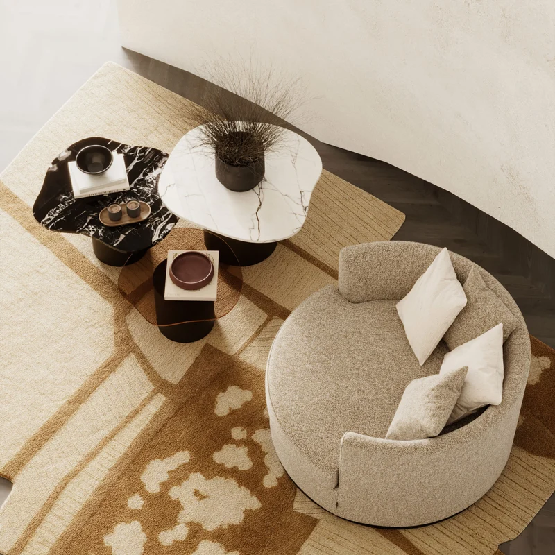 Stylish Club Natur (small) Beistelltisch