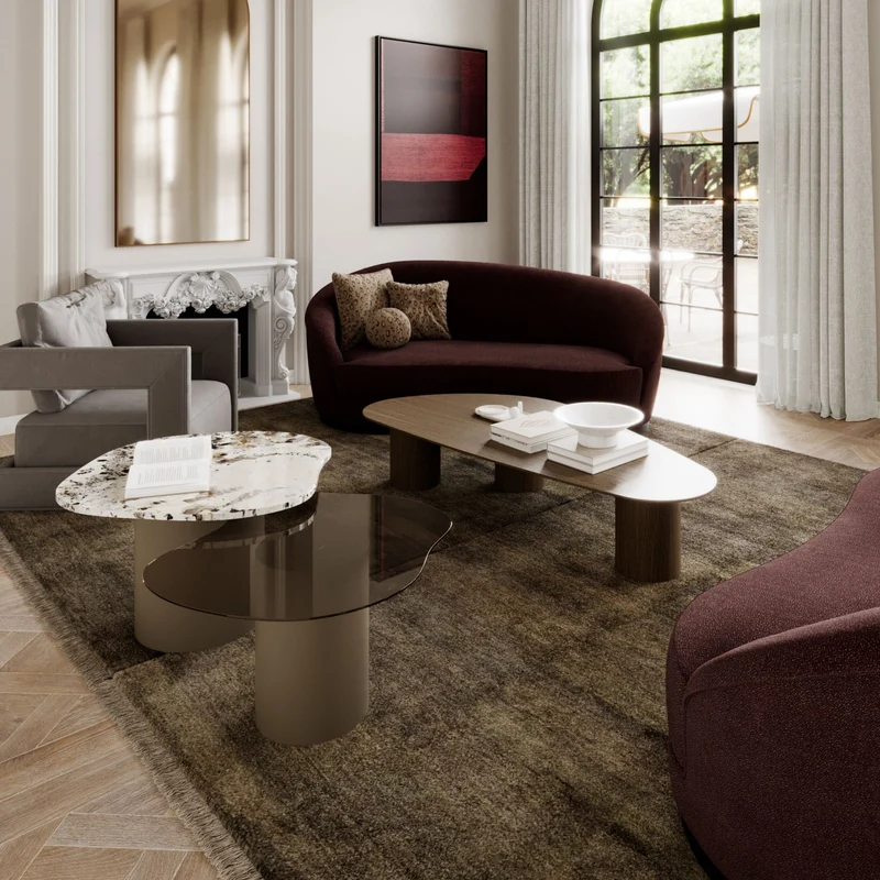 Stylish Club Natur (small) Beistelltisch