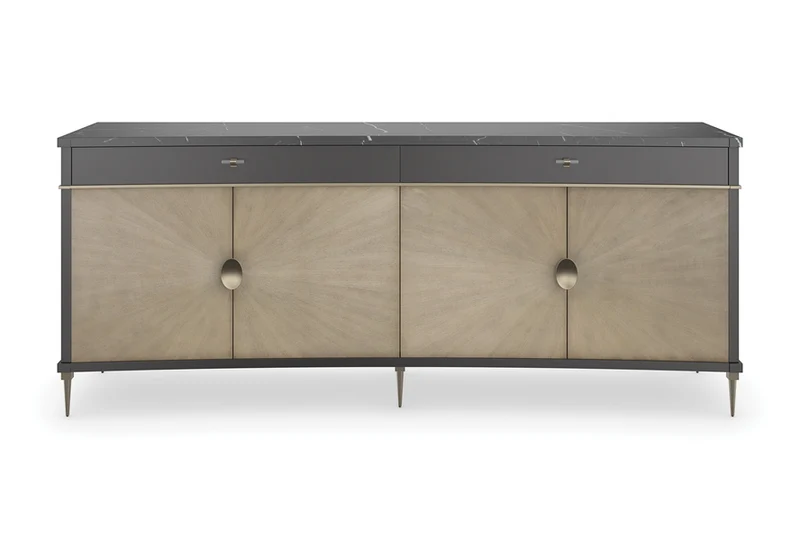 Caracole Noir Sideboard Buffet CLA-023-212 von instylior