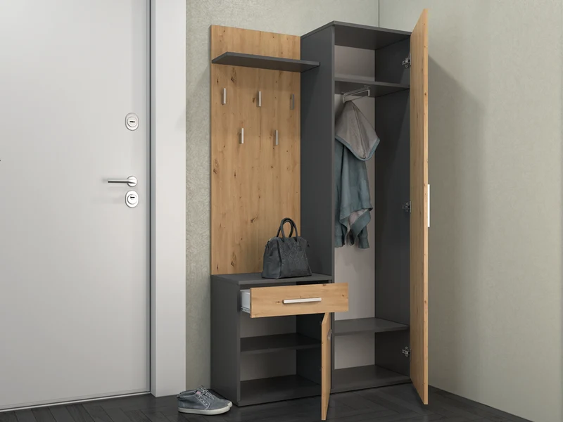 GARDEROBE DUO SETZEN