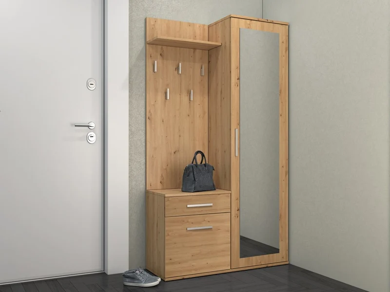 GARDEROBE DUO SETZEN