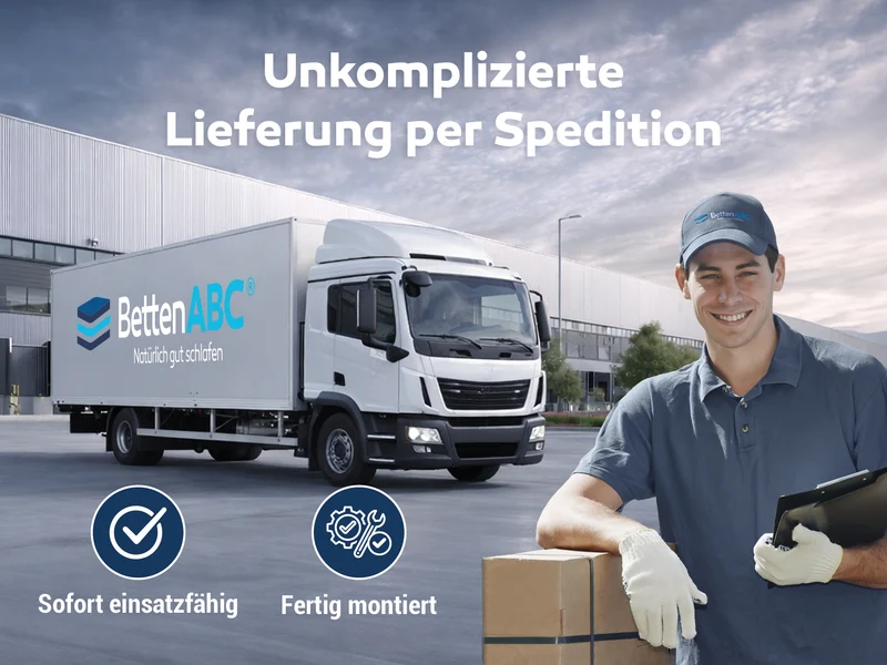 Betten-ABC Max1 K+F Lattenrost-Set fertig montiert 180x200 cm