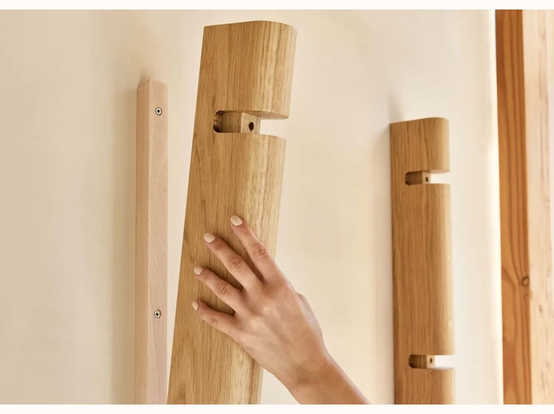 Étagère murale en bois massif BAOBAB - 3 tablettes