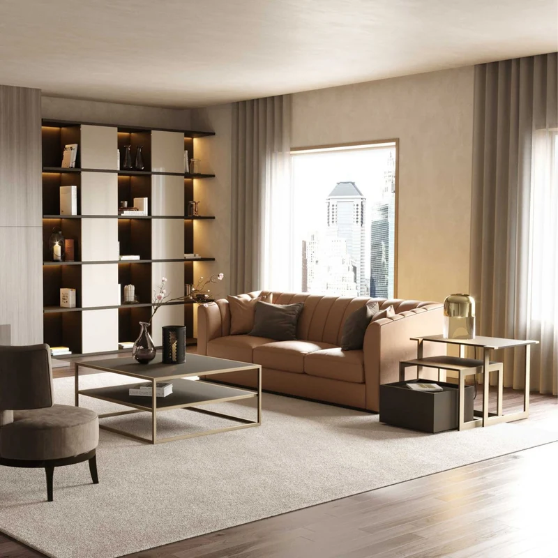 Stylish Club Fortune (low Table) Beistelltisch