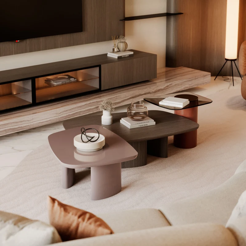 Stylish Club Dolomites Small Couchtisch – Small