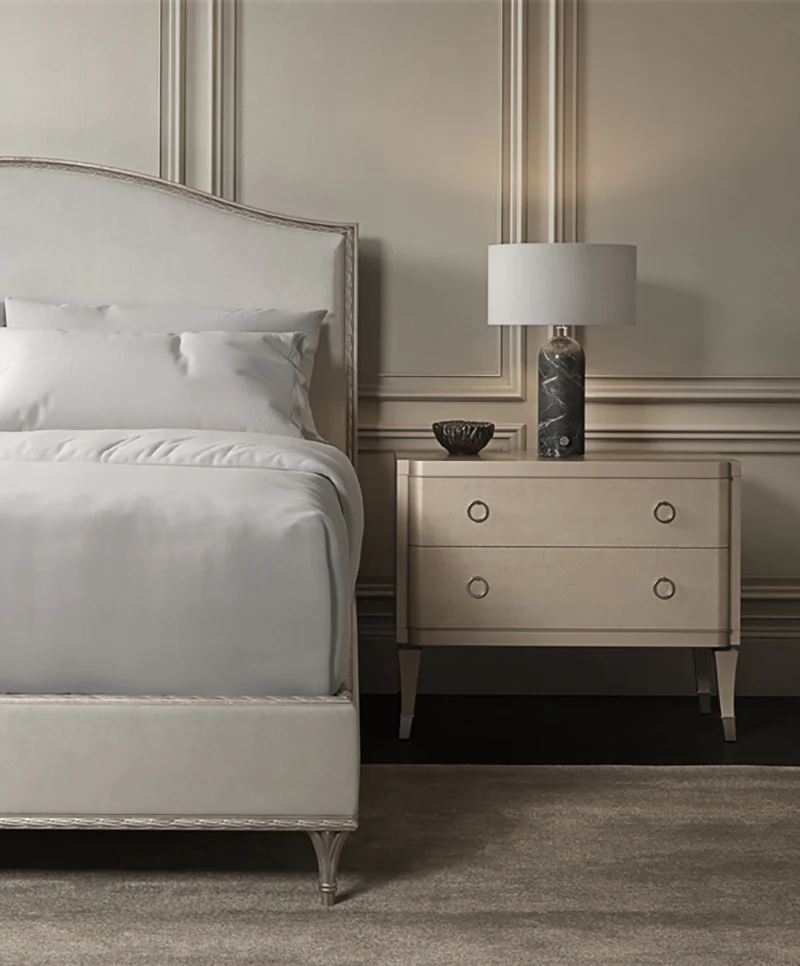 Caracole Fontainebleau Bett Kingsize CLA-5423-125-C von instylior