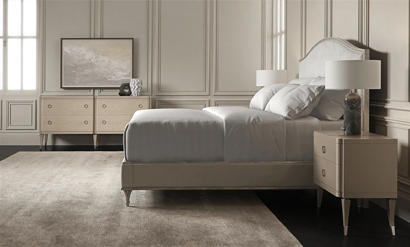Caracole Fontainebleau Bett Kingsize CLA-5423-125-C von instylior