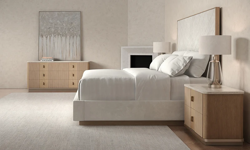 Caracole Meet U In The Middle Bett Kingsize CLA-5423-122-C von instylior