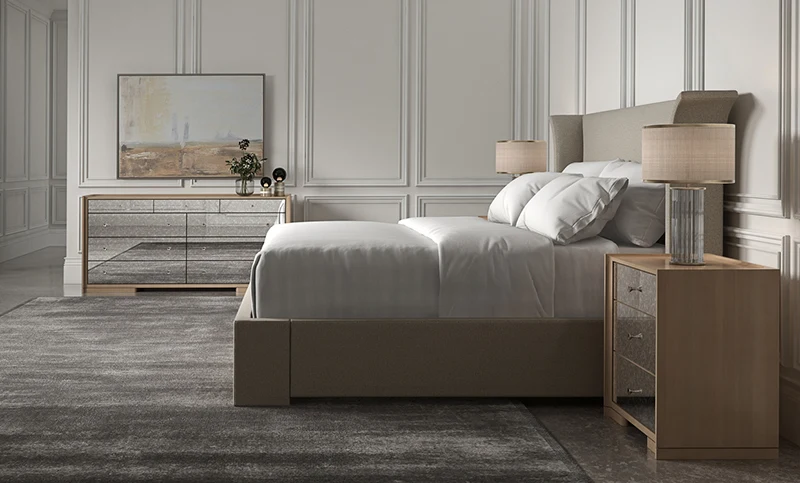 Caracole Beauty Sleep Bett Kingsize CLA-5423-121-B von instylior
