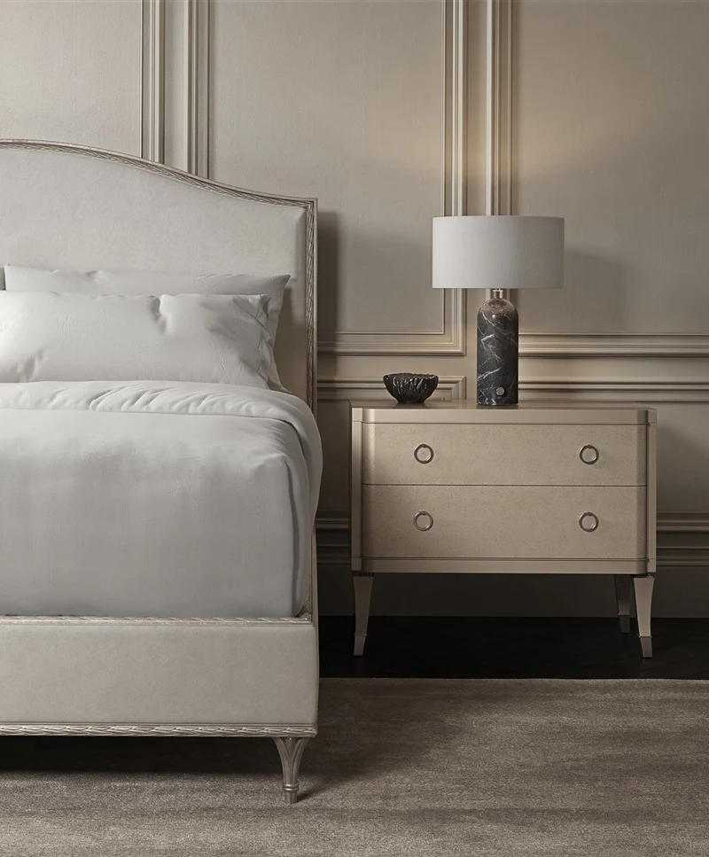 Caracole Fontainebleau Bett Queensize CLA-5423-105-C von instylior