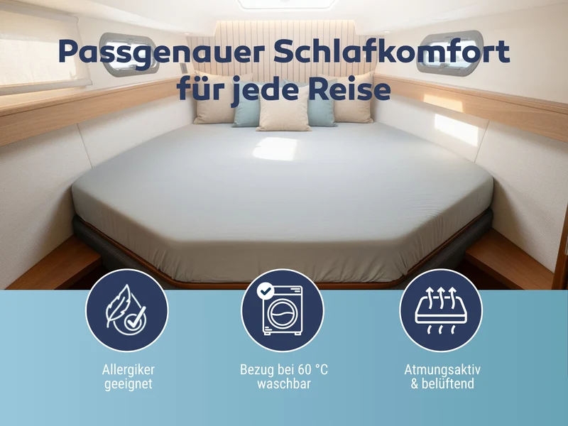 Matratzen nach Maß für trapezförmige Matratzen