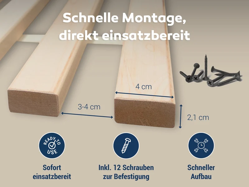 Betten-ABC Madera XXL Rollrost