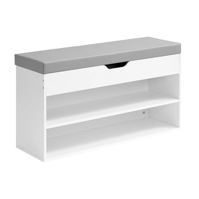 Schuhbank mit Kissen 30 x 60 x 44 cm