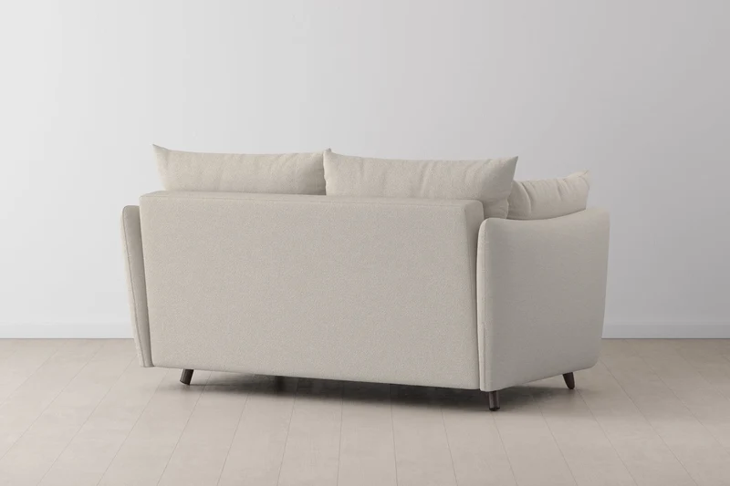 Model 08 Zweisitzer-Schlafsofa , Elfenbeinfarbe