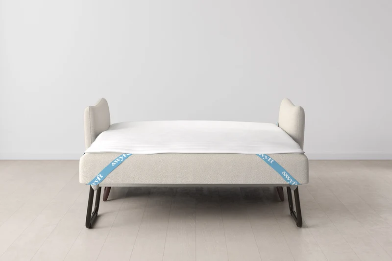 Model 08 Zweisitzer-Schlafsofa , Elfenbeinfarbe