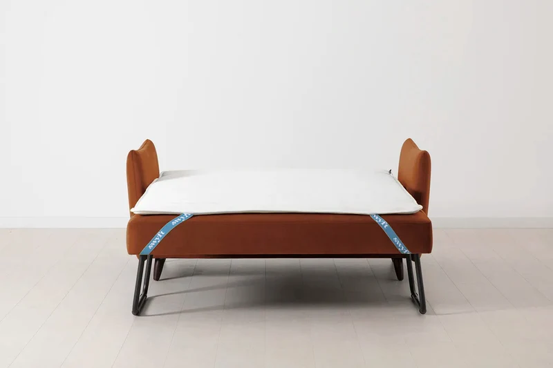 Model 08 Zweisitzer-Schlafsofa , Umbrabraun