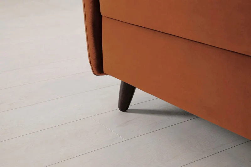 Model 08 Zweisitzer-Schlafsofa , Umbrabraun