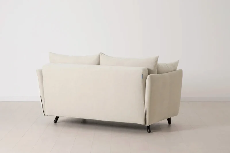 Model 08 Zweisitzer-Schlafsofa , Kreideweiß