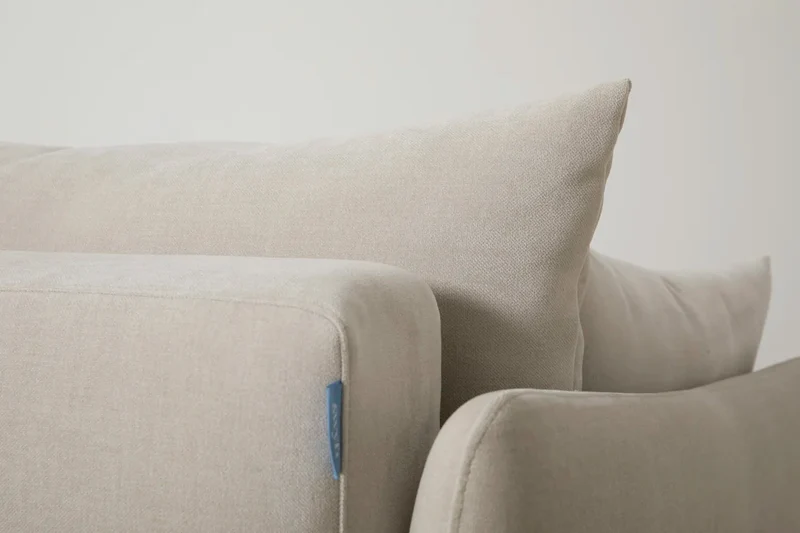 Model 08 Zweisitzer-Schlafsofa , Kreideweiß
