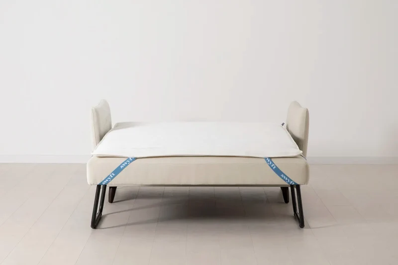 Model 08 Zweisitzer-Schlafsofa , Kreideweiß