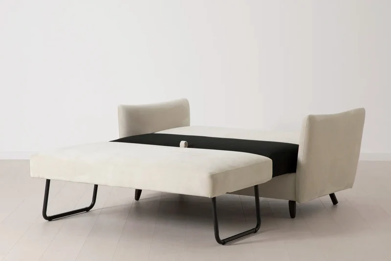 Model 08 Zweisitzer-Schlafsofa , Kreideweiß