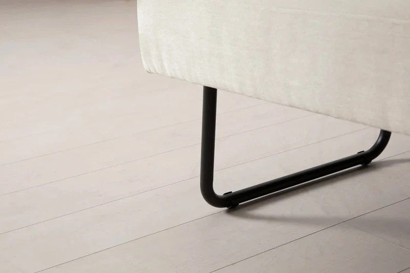 Model 08 Zweisitzer-Schlafsofa , Kreideweiß