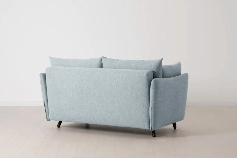 Model 08 Zweisitzer-Schlafsofa , Meerglasblau