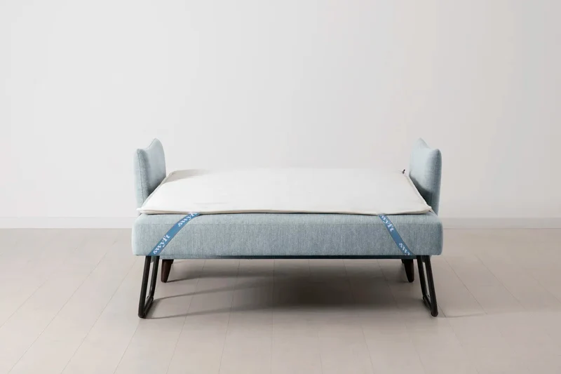 Model 08 Zweisitzer-Schlafsofa , Meerglasblau