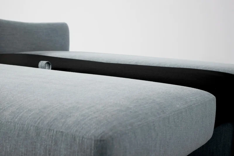 Model 08 Zweisitzer-Schlafsofa , Meerglasblau