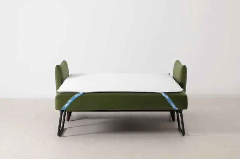 Model 08 Zweisitzer-Schlafsofa , Laubgrün