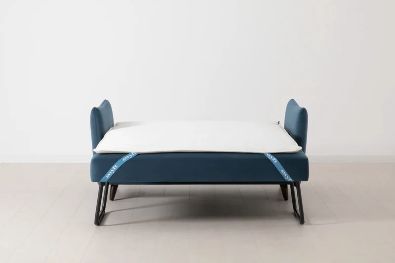 Model 08 Zweisitzer-Schlafsofa , Blaugrün