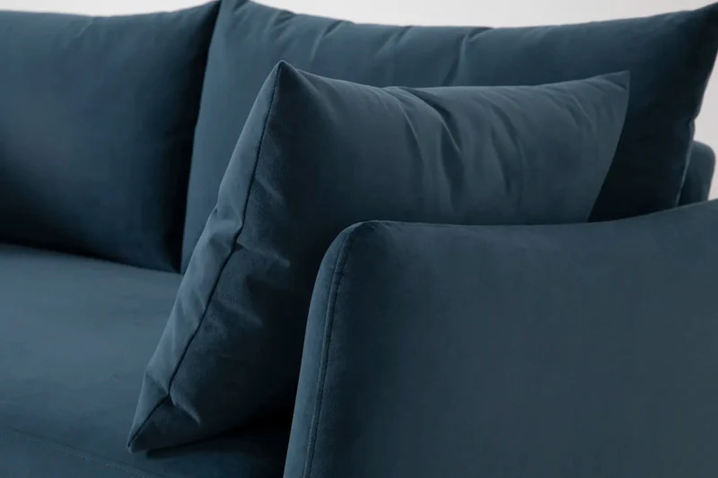 Model 08 Zweisitzer-Schlafsofa , Blaugrün