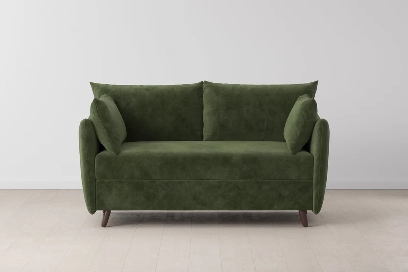 Model 08 Zweisitzer-Schlafsofa , Tannengrün
