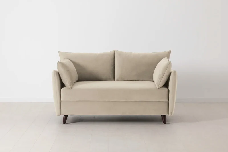 Model 08 Zweisitzer-Schlafsofa , Knochenweiß