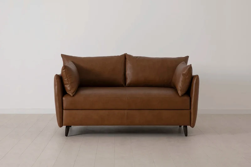 Model 08 Zweisitzer-Schlafsofa , Ahornbraun