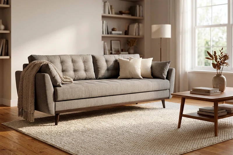 Model 10 Schlafsofa, Schattengrau