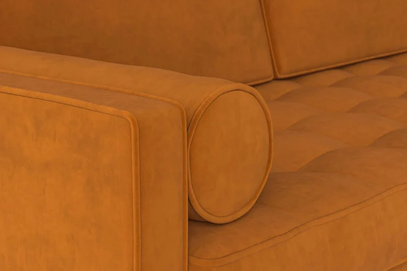 Model 02 Dreisitzer-Schlafsofa , Bronze