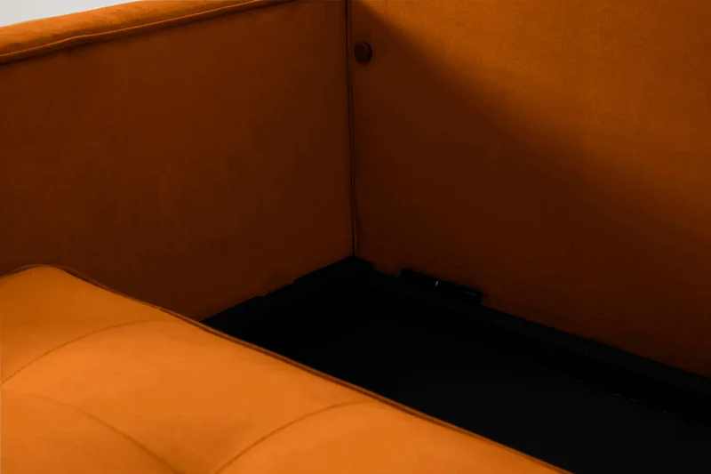 Model 02 Dreisitzer-Schlafsofa , Bronze