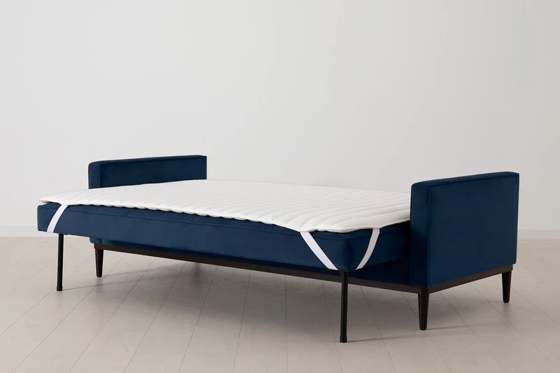 Model 02 Dreisitzer-Schlafsofa , Indigoblau