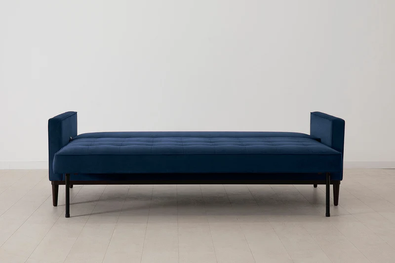 Model 02 Dreisitzer-Schlafsofa , Indigoblau