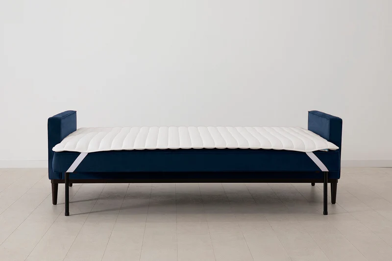 Model 02 Dreisitzer-Schlafsofa , Indigoblau