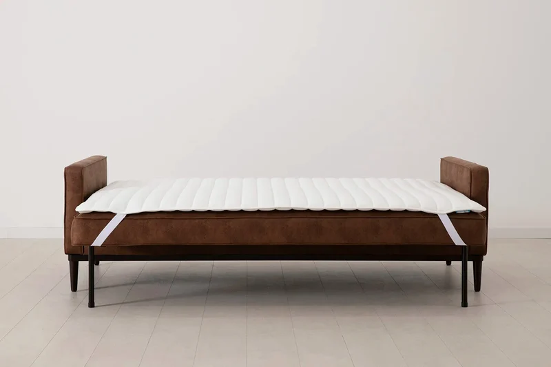Model 02 Dreisitzer-Schlafsofa , Kastanienbraun