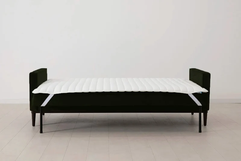 Model 02 Dreisitzer-Schlafsofa , Farngrün