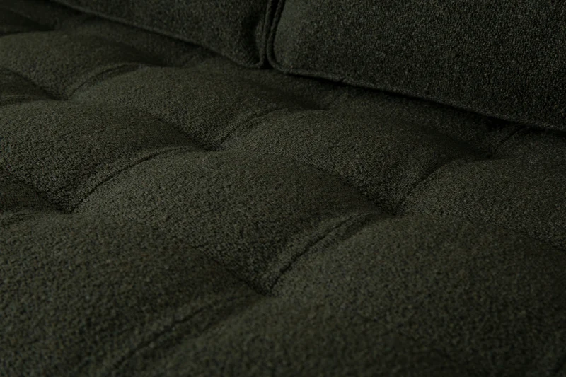 Model 02 Dreisitzer-Schlafsofa , Farngrün