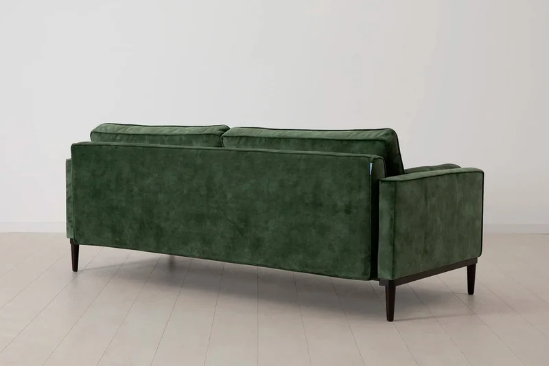 Model 02 Dreisitzer-Schlafsofa , Tannengrün